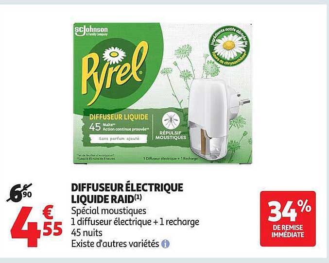 DIFFUSEUR ÉLECTRIQUE LIQUIDE RAID(1)