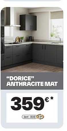 “DORICE” ANTHRACITE MAT