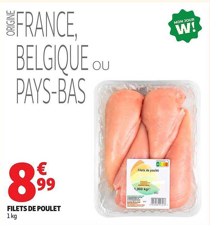 FILETS DE POULET