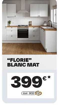 “FLORIE” BLANC MAT