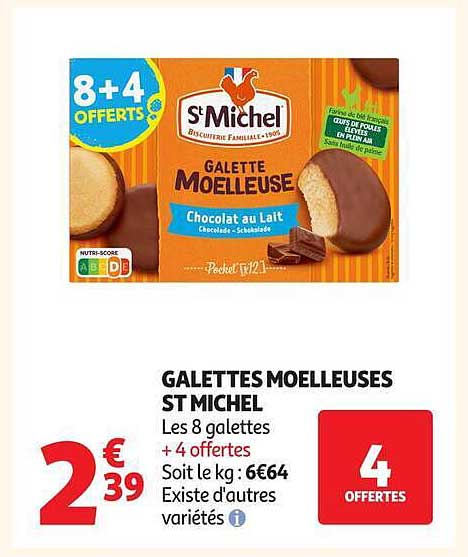 GALETTES MOELLEUSES ST MICHEL