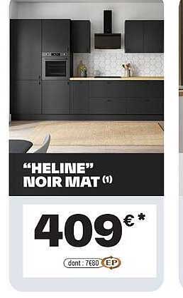“HELINE” NOIR MAT (1)