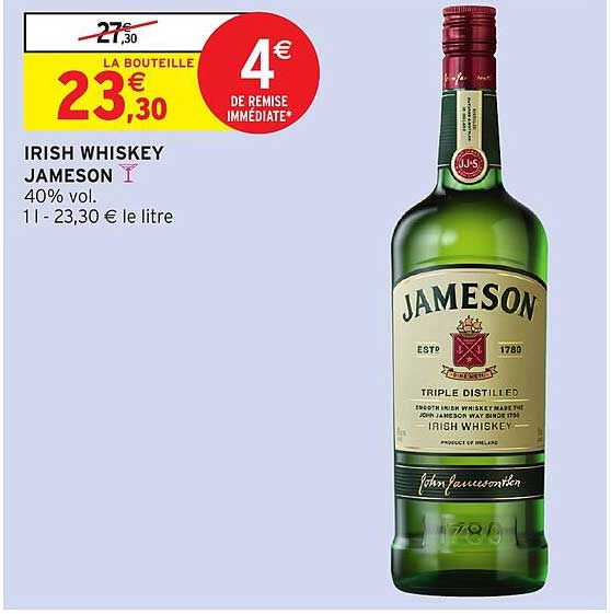 IRISH WHISKEY JAMESON