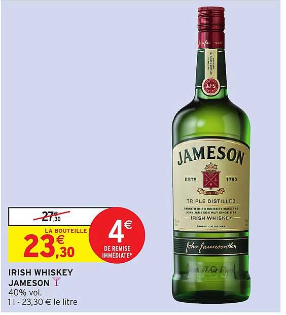 IRISH WHISKEY JAMESON