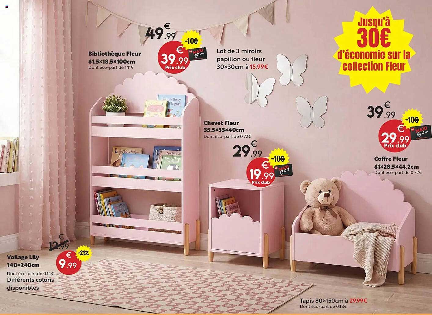 Jusqu'à 30€ d'économie sur la collection Fleur
