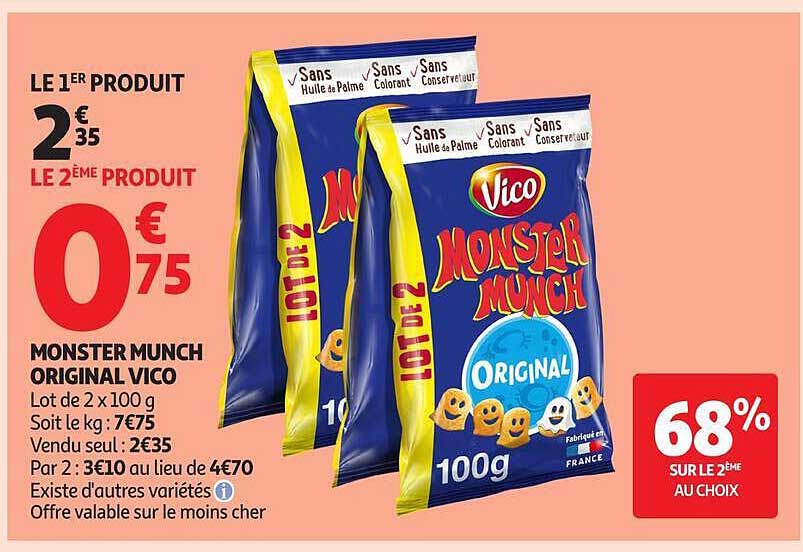 MONSTER MUNCH ORIGINAL VICO