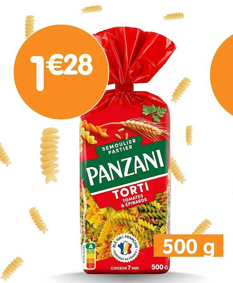 PANZANI TORTI TOMATES & ÉPINARDS