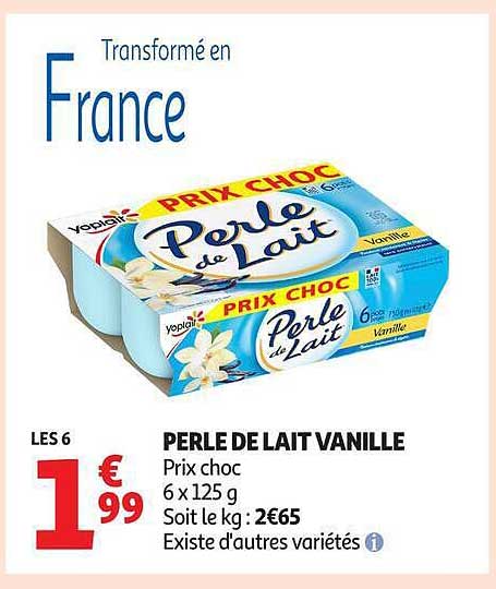 PERLE DE LAIT VANILLE