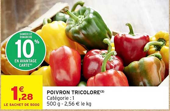 POIVRON TRICOLORE