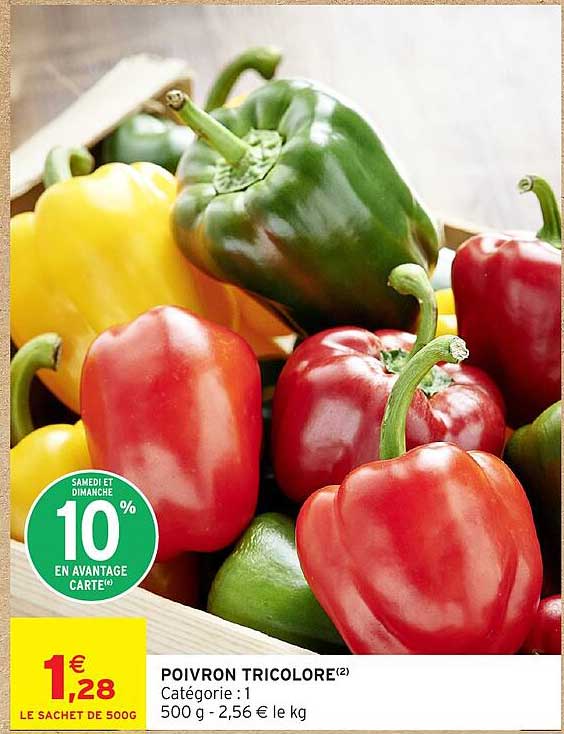 POIVRON TRICOLORE(2)