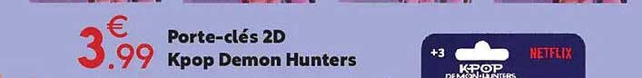 Porte-clés 2D Kpop Demon Hunters