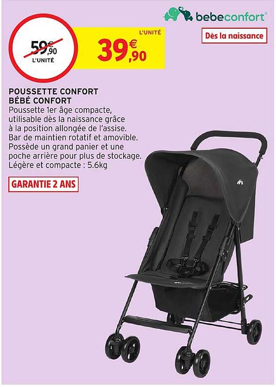 POUSSETTE CONFORT BÉBÉ CONFORT