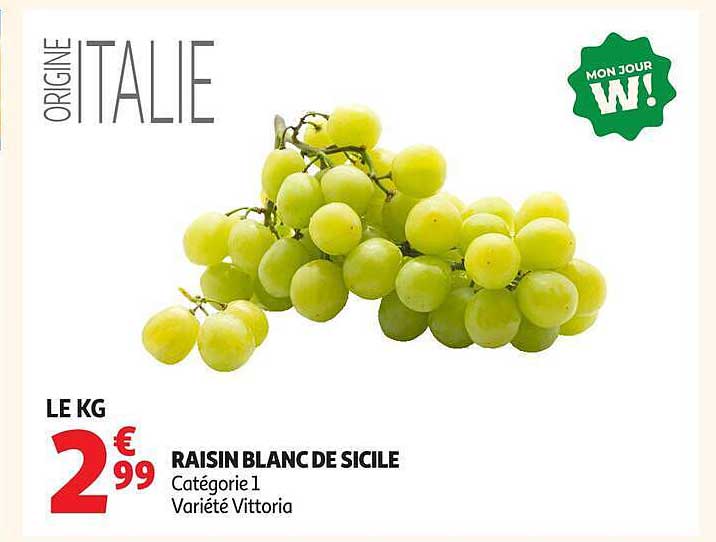 RAISIN BLANC DE SICILE