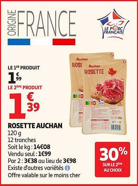 ROSETTE AUCHAN