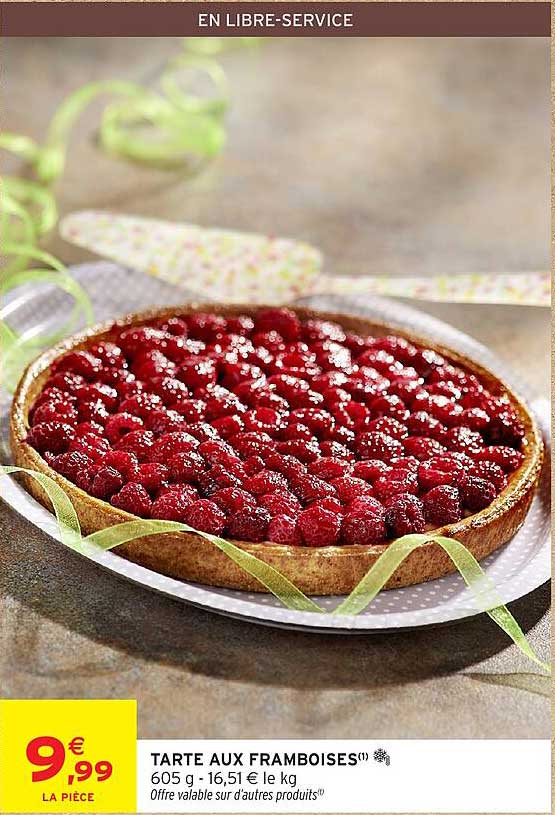 TARTE AUX FRAMBOISES