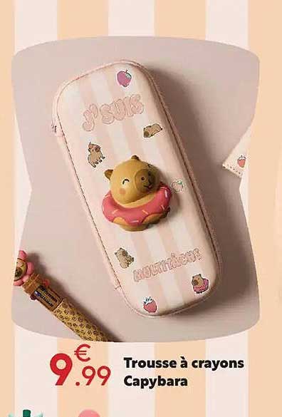 Trousse à crayons Capybara