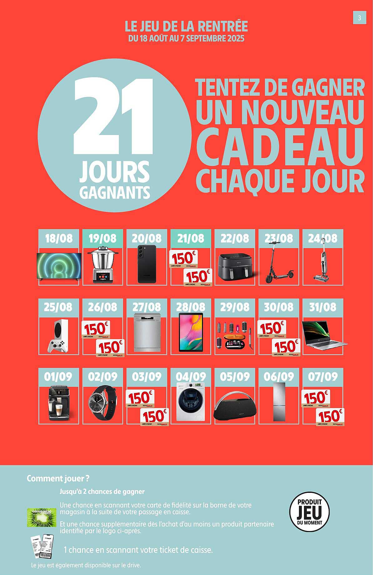 21 JOURS GAGNANTS
