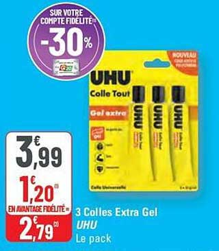 3 Colles Extra Gel UHU