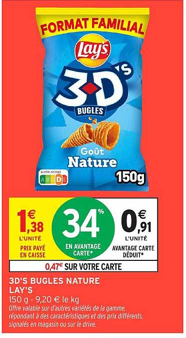 3D'S BUGLES NATURE LAY'S