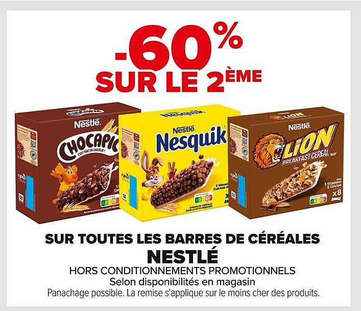 -60 % SUR LE 2 ÉME