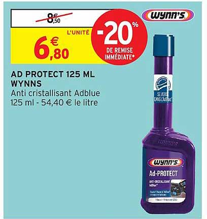 AD PROTECT 125 ML WYNN'S