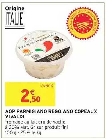 AOP PARMIGIANO REGGIANO COPEAUX VIVALDI