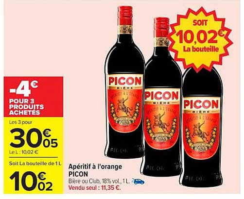 Apéritif à l'orange PICON