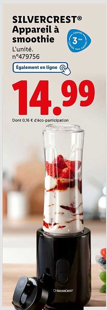 Appareil à smoothie