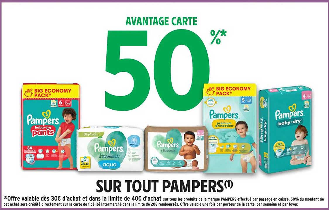 AVANTAGE CARTE 50 %