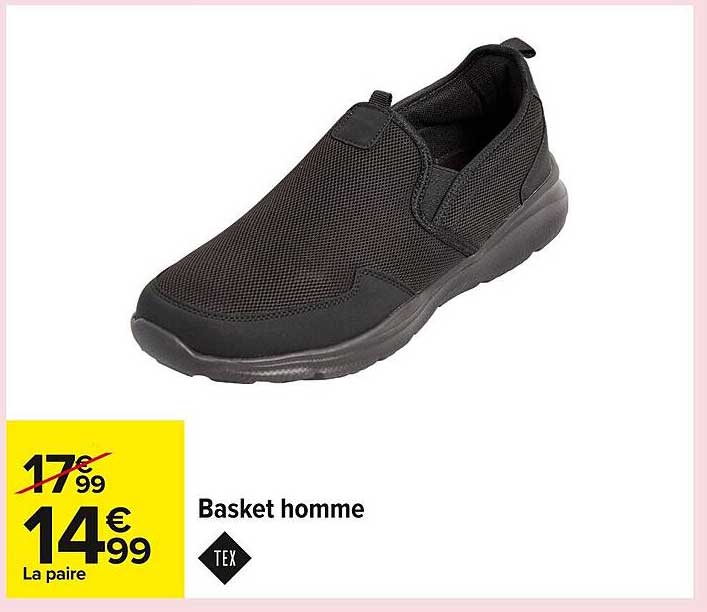 Basket homme