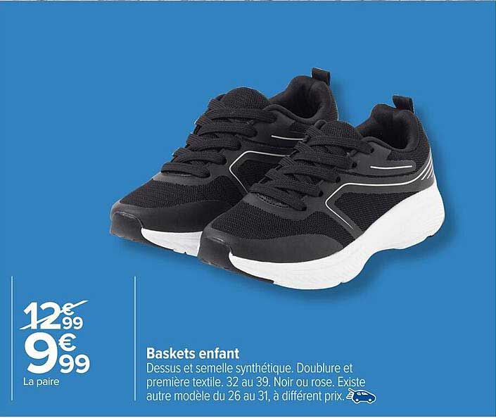 Baskets enfant