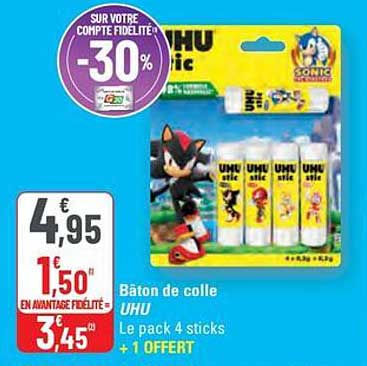 Bâton de colle UHU