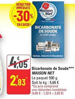 Bicarbonate de Soude*** MAISON NET