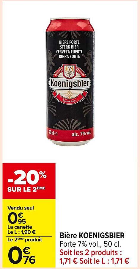 Bière KOENIGSBIER