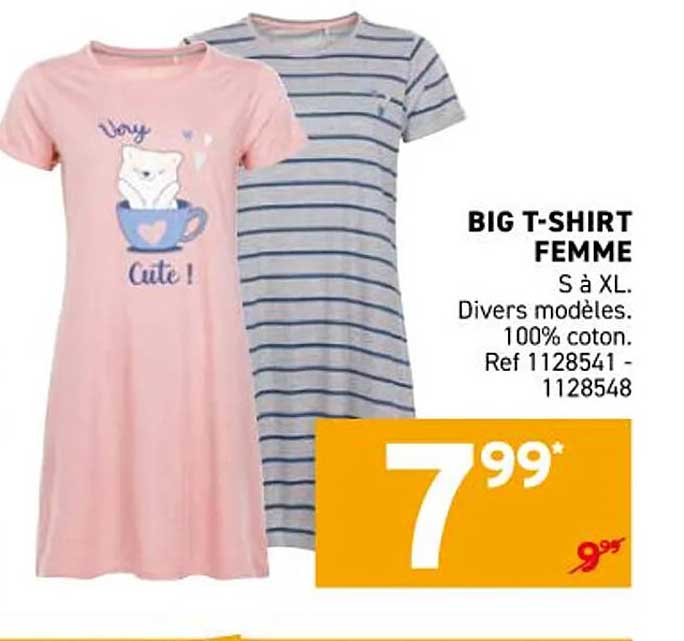 BIG T-SHIRT FEMME