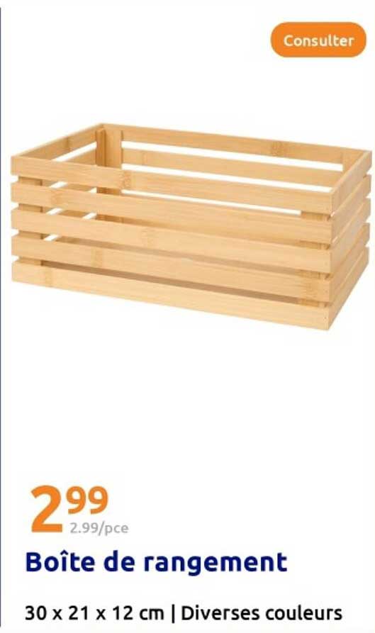 Boîte de rangement