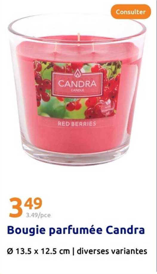 Bougie parfumée Candra
