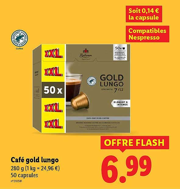 Café gold lungo