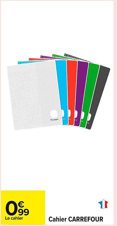 Cahier CARREFOUR