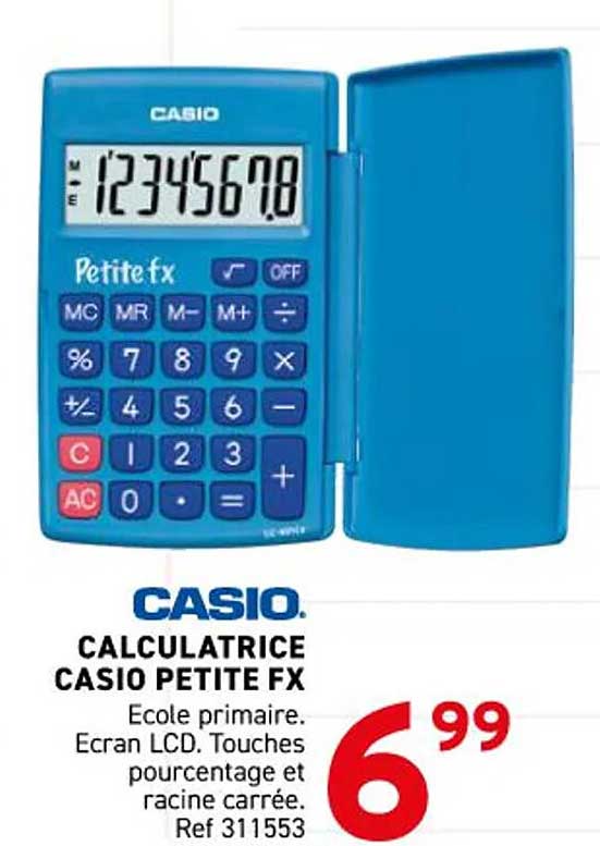 CALCULATRICE CASIO PETITE FX