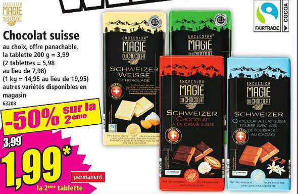 Chocolat suisse