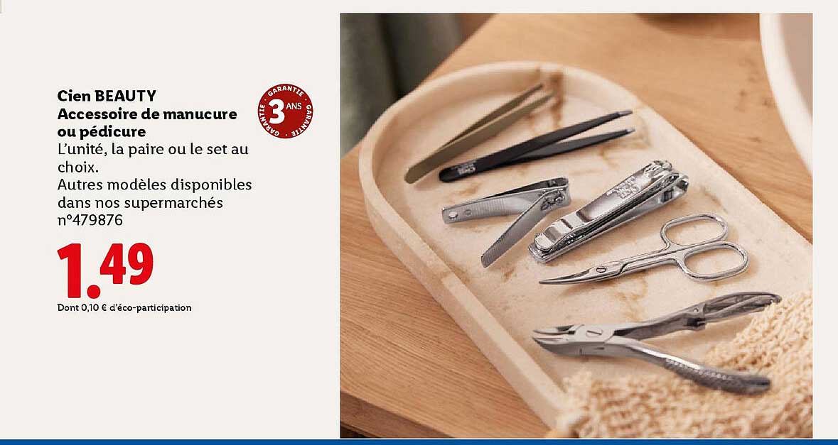 Cien BEAUTY Accessoire de manucure ou pédicure