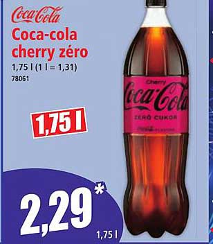 Coca-cola cherry zéro