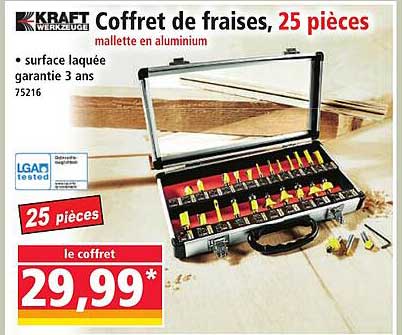 Coffret de fraises, 25 pièces