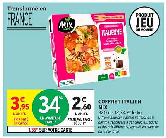 COFFRET ITALIEN MIX