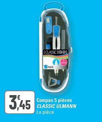 Compas 5 pièces CLASSIC ULMANN