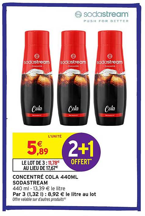 CONCENTRÉ COLA 440ML SODASTREAM