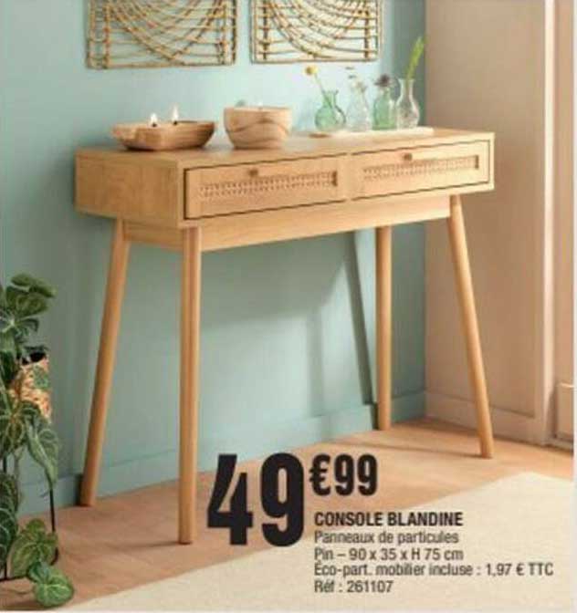 CONSOLE BLANDINE