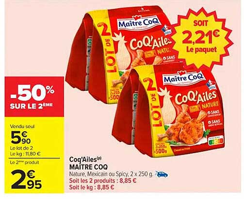Coq'Ailes MAITRE COO