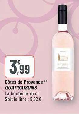 Côtes de Provence** QUAT'SAISON